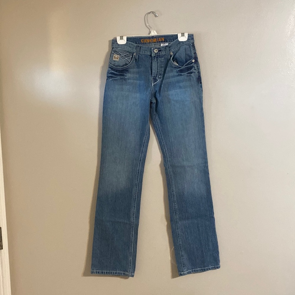 3 pairs of Cinch Ian slim bootcut jeans